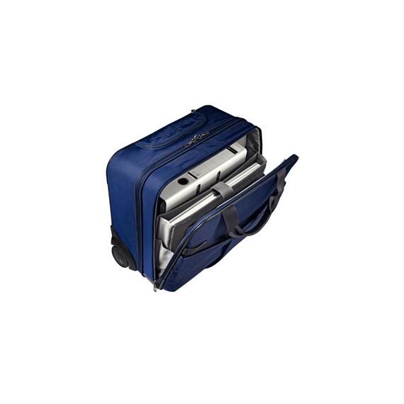 Geanta business cu rotile, Albastru-Violet, LEITZ Smart Traveller - 2Papet