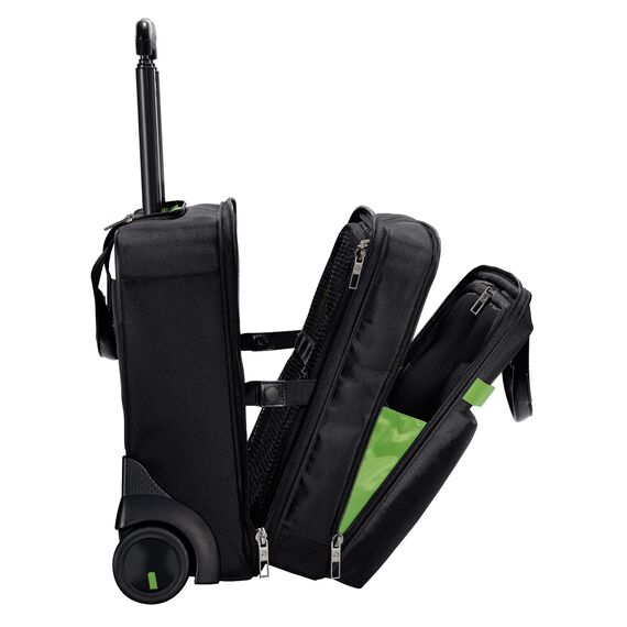 Geanta business cu rotile, Neagra, LEITZ Smart Traveller - 3Papet