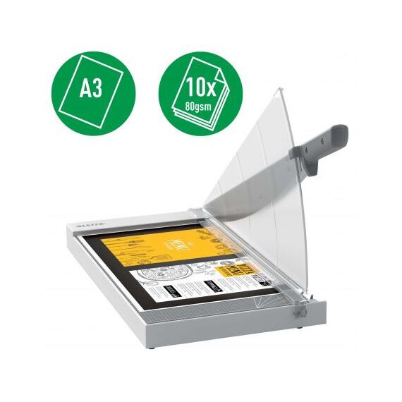 Ghilotina cu parghie, A3 10 coli, LEITZ Home Office Precision - Papet
