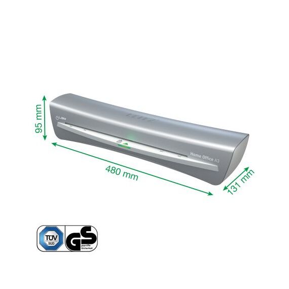 Laminator A3, LEITZ iLAM Home Office - 2Papet