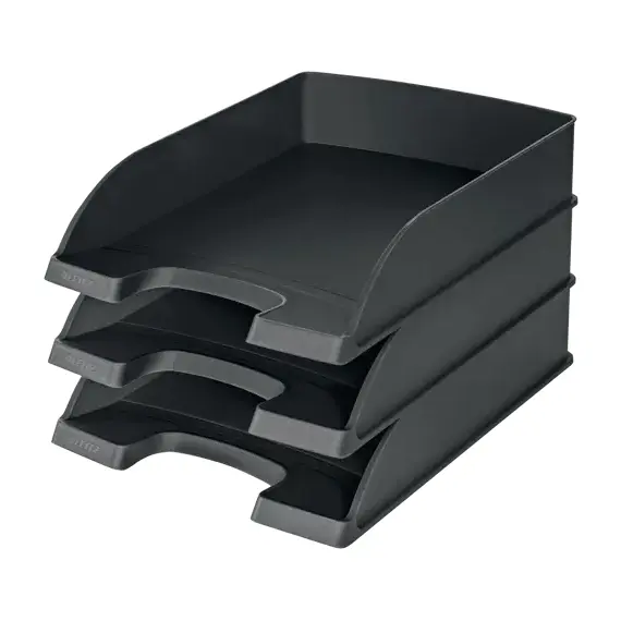 Tavita documente color, LEITZ Plus, ALEGE CULOAREA: Negru - 3Papet