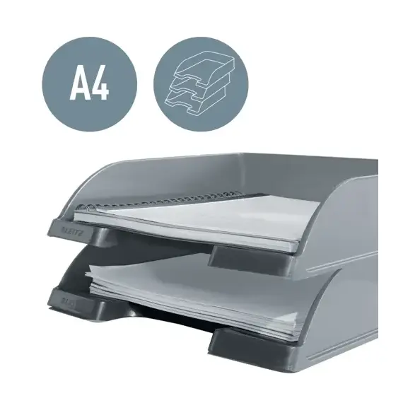 Tavita documente color, LEITZ WOW, ALEGE CULOAREA: Alb - 5Papet