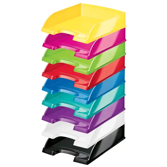 Tavita documente color, LEITZ WOW, ALEGE CULOAREA: Negru - Papet