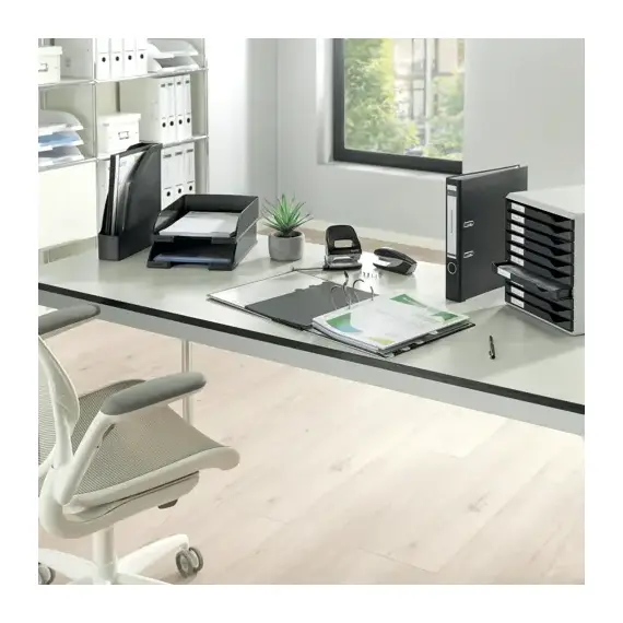 Tavita documente color, LEITZ Plus, ALEGE CULOAREA: Negru - 5Papet