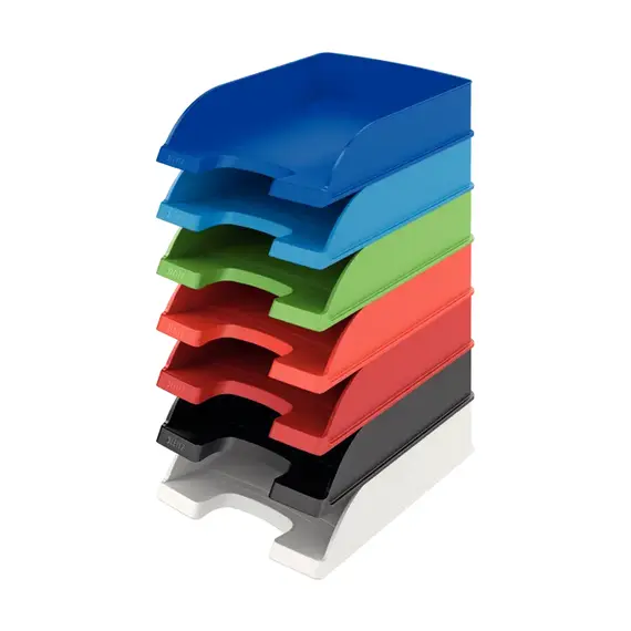 Tavita documente color, LEITZ Plus, ALEGE CULOAREA: Negru - Papet