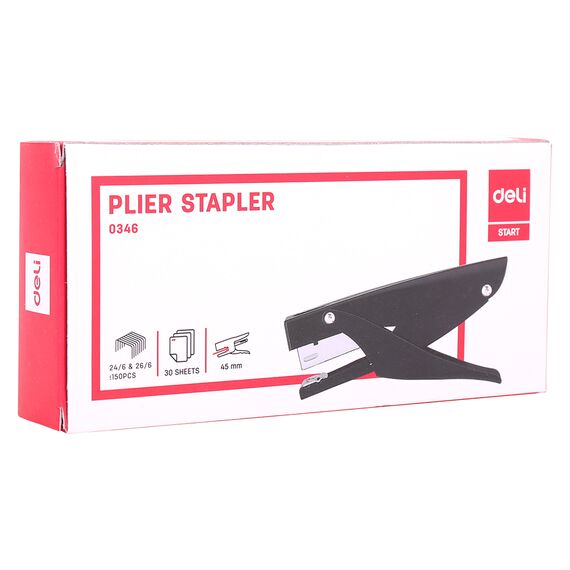 Capsator metalic tip cleste, 30 coli, DELI 0346 - 4Papet