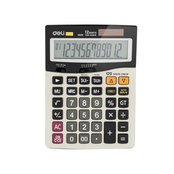 Calculator de birou cu 14 digits, DELI Metal 1629 - 3Papet
