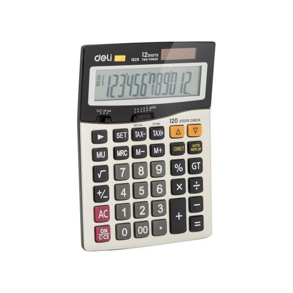 Calculator de birou cu 14 digits, DELI Metal 1629 - 2Papet
