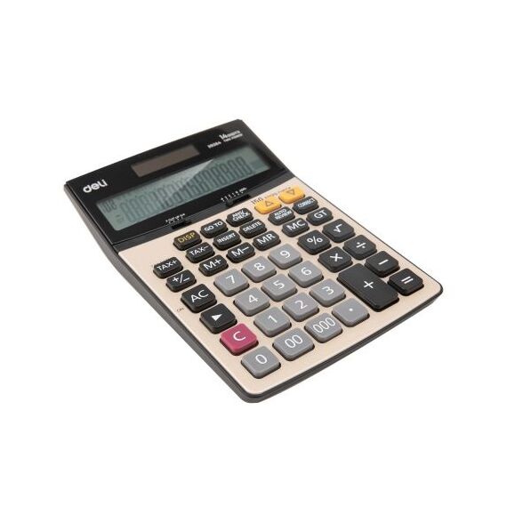 Calculator de birou cu 14 digits, DELI Metal 39264 - 3Papet