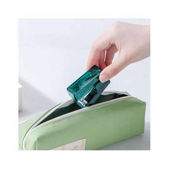 Minicapsator 12 coli, diverse culori, DELI Sign Transparent, ALEGE CULOAREA: Verde - 3Papet