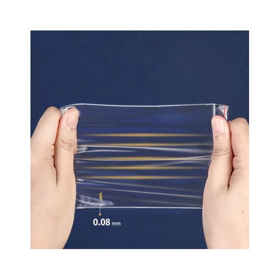 Pungi cu fermoar ziplock, 190 x 140 mm, DELI, 100 buc/set - 3Papet
