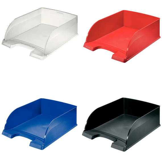 Tavita documente cu capacitate mare, color, LEITZ Plus Jumbo, ALEGE CULOAREA: Negru - Papet