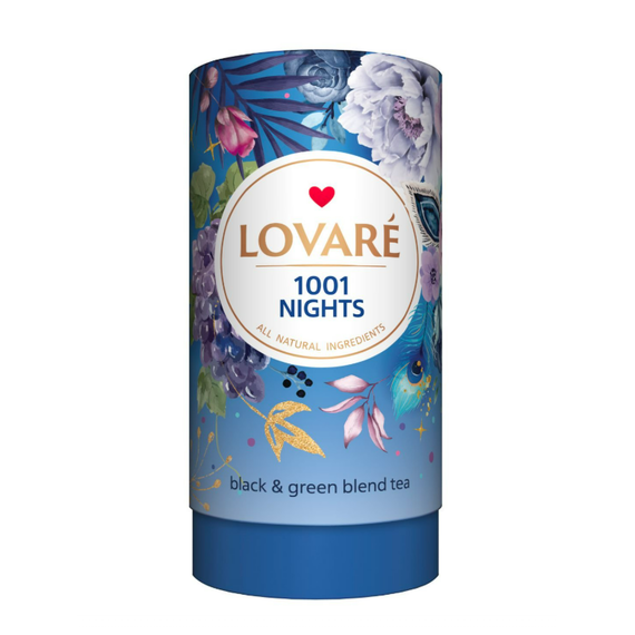 Ceai 1001 Nights, tub 80g cu 15 filtre incluse, LOVARE - Papet