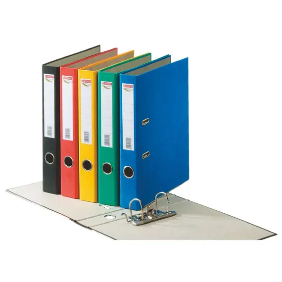 Biblioraft marmorat color, 5 cm ESSELTE Rainbow, ALEGE CULOAREA: Albastru - Papet