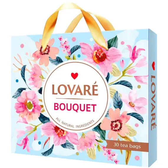Set mix ceai, 30 pliculete, 6 arome, LOVARE Bouquet - 3Papet