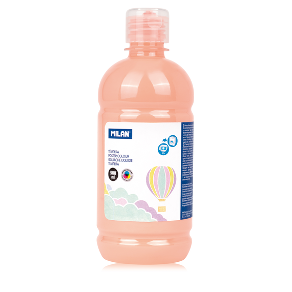 Culori tempera 500 ml, MILAN, ALEGE CULOAREA: Caisa - 2Papet