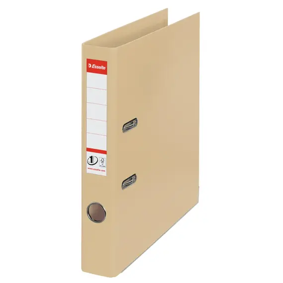 Biblioraft plastifiat interior-exterior, 5 cm ESSELTE Power Nude, ALEGE CULOAREA: Nisipiu - 2Papet