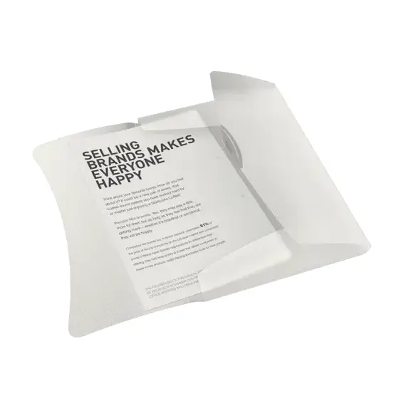 Mapa plastic A4, cu elastic ESSELTE Vivida, ALEGE CULOAREA: Alb - 3Papet