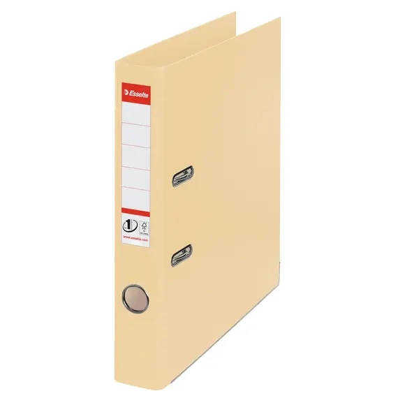 Biblioraft plastifiat interior-exterior, 5 cm ESSELTE Power Nude, ALEGE CULOAREA: Scoica - 2Papet
