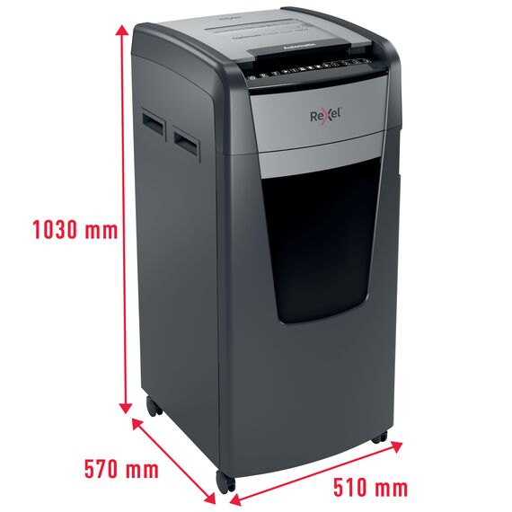 Distrugator documente 600 coli, Cross-Cut, REXEL Optimum 600X - 4Papet