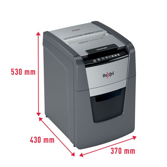 Distrugator documente 90 coli, Cross-Cut, REXEL Optimum 90X - 3Papet