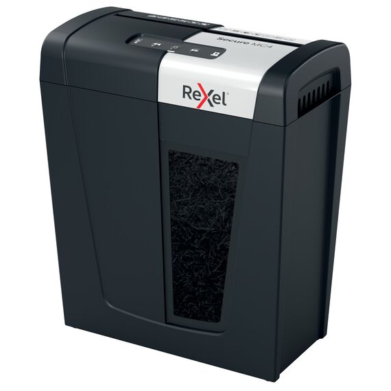 Distrugator documente 4 coli, Micro-Cut, REXEL Secure MC4 - 5Papet