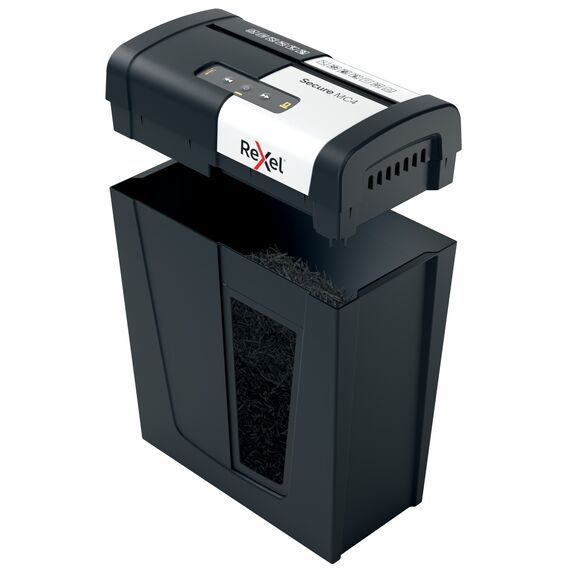 Distrugator documente 4 coli, Micro-Cut, REXEL Secure MC4 - 4Papet