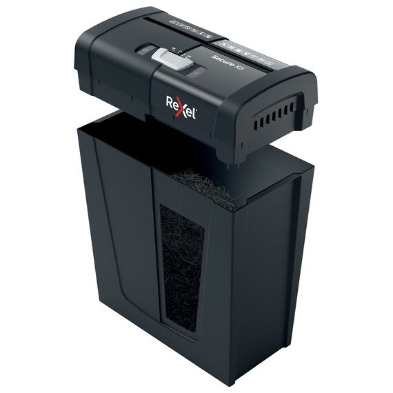 Distrugator documente 8 coli, Cross-Cut, REXEL Secure X8 - 4Papet