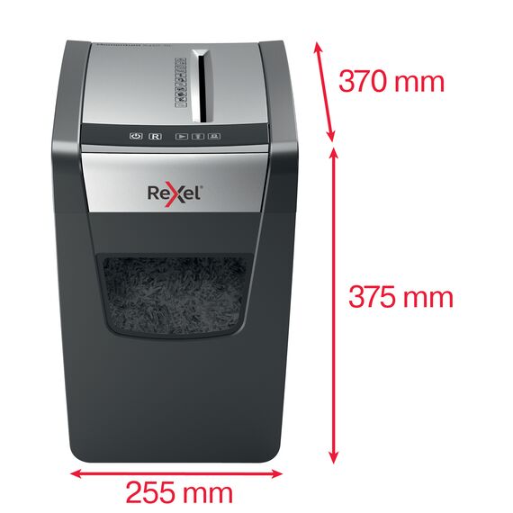 Distrugator documente 10 coli, Cross-Cut, REXEL Momentum X410-SL - 4Papet