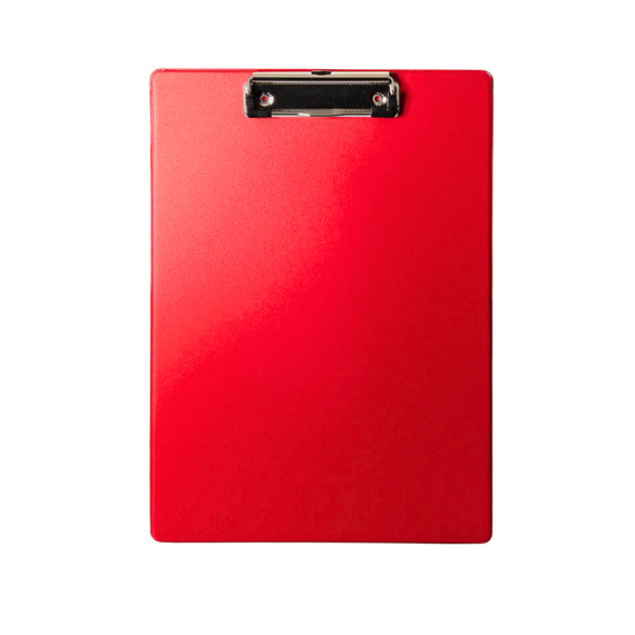 Clipboard simplu plastifiat A5, DACO, ALEGE CULOAREA: Rosu - 2Papet