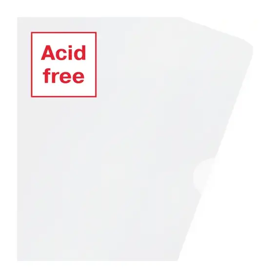 Mapa plastic A4, deschidere in L, 100 buc/set, ESSELTE Recycled - 3Papet