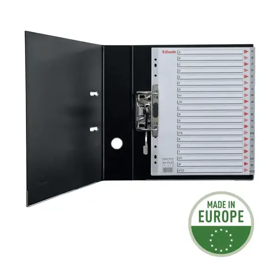 Separatoare plastic A4 Maxi, litere A-Z, ESSELTE - 4Papet