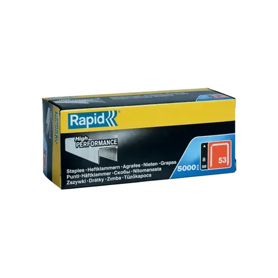 Capse 53/8, 5000 buc/cutie RAPID High Performance - Papet