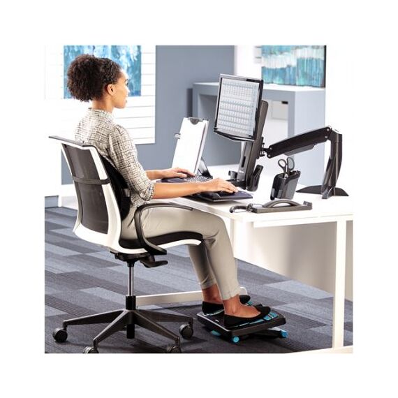 Platforma inteligenta cu suport pliabil, FELLOWES Sit-stand Easy Glide - 5Papet