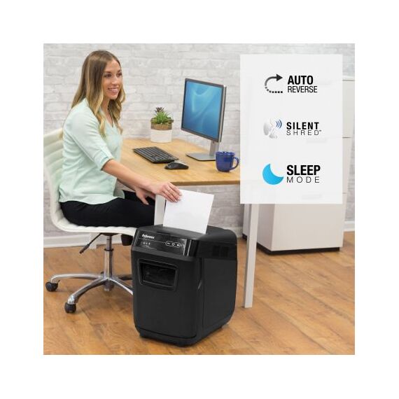 Distrugator documente 150 coli, Cross-Cut, FELLOWES Automax - 6Papet