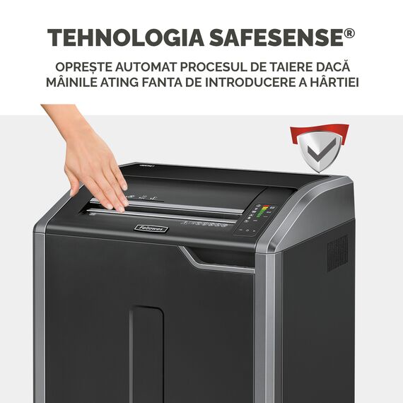 Distrugator documente 32 coli, Cross-Cut, FELLOWES 485Ci - 4Papet