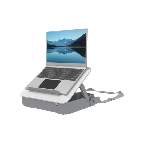 Geanta laptop cu suport ergonomic, FELLOWES Breyta, alba - Papet