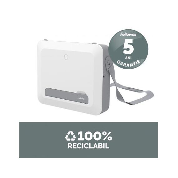 Geanta laptop cu suport ergonomic, FELLOWES Breyta, alba - 5Papet
