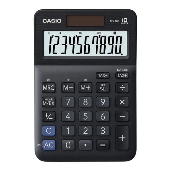 Calculator de birou cu 10 digits CASIO MS-10F - Papet