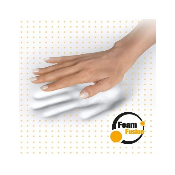 Suport incheietura pentru tastatura, FELLOWES Plushtouch, albastru - 5Papet