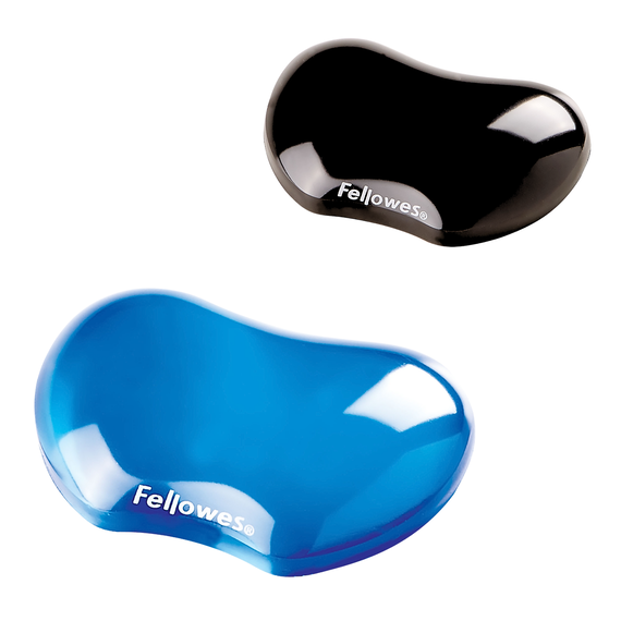 Suport incheietura gel albastru, FELLOWES Crystal, ALEGE CULOAREA: Albastru - Papet