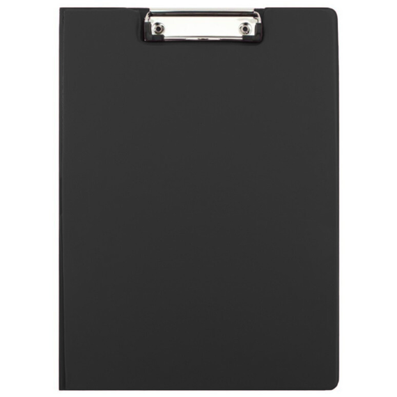 Clipboard dublu plastifiat A4, DACO, ALEGE CULOAREA: Negru - 2Papet