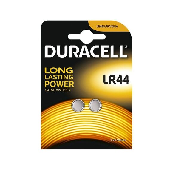 Baterie ceas SR44SW AG13 1.5V 105mAh, DURACELL, 2 buc/set - Papet