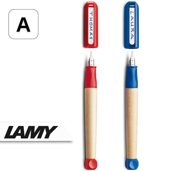 Stilou clasa I LAMY ABC, ALEGE CULOAREA: Rosu - Papet