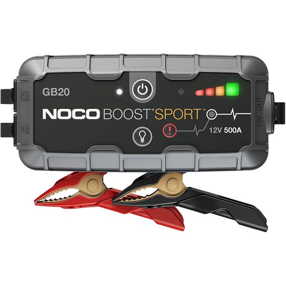 Jump starter auto portabil, 12V, curent Pornire 500A, Litiu-Ion, NOCO Boost GB20 - Papet