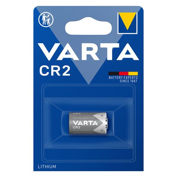 Baterie litiu CR2 920mAh 3V, 16 x 2.7 mm, VARTA - Papet