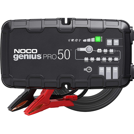 Redresor acumulatori SMART, 6V 50A / 12V 50A / 24V 24A, pentru acumulatori pana la 1000Ah, NOCOGENIUS Pro50 - Papet