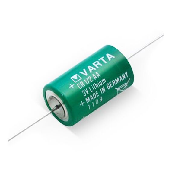 Baterie litiu cu conexiuni, CR1/2AA 950mAh 3V, 14.5 x 25.5 mm, VARTA - Papet