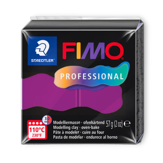Lut polimeric Fimo Professional Violet, 57g STH-8040-61 - Papet
