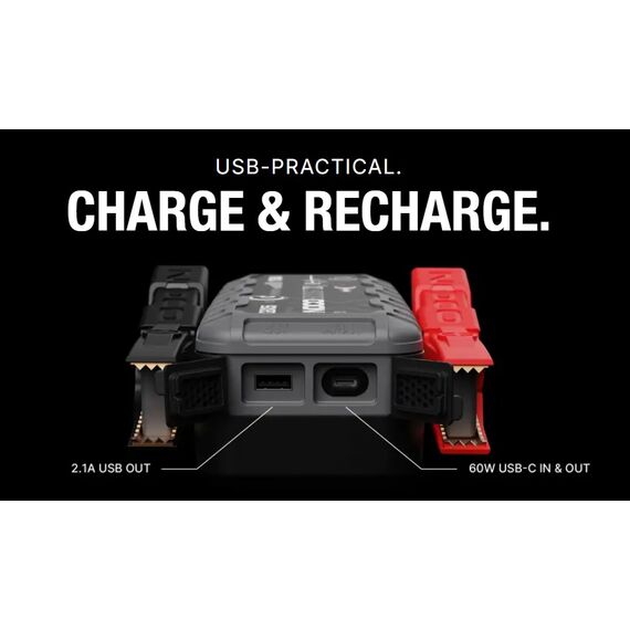 Jump starter auto portabil, 12V, curent pornire 1750A, Litiu-Ion, NOCO Boost GBX55 - 3Papet
